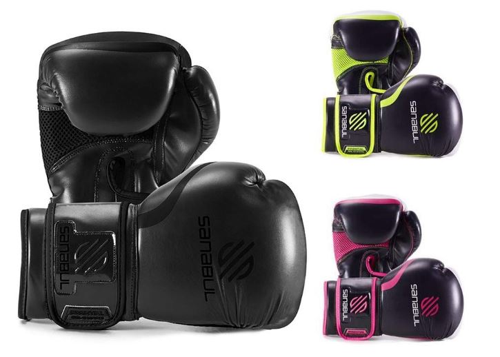 Sanabul essential gel boxing gloves, best kickboxing gloves for a 10 year old 