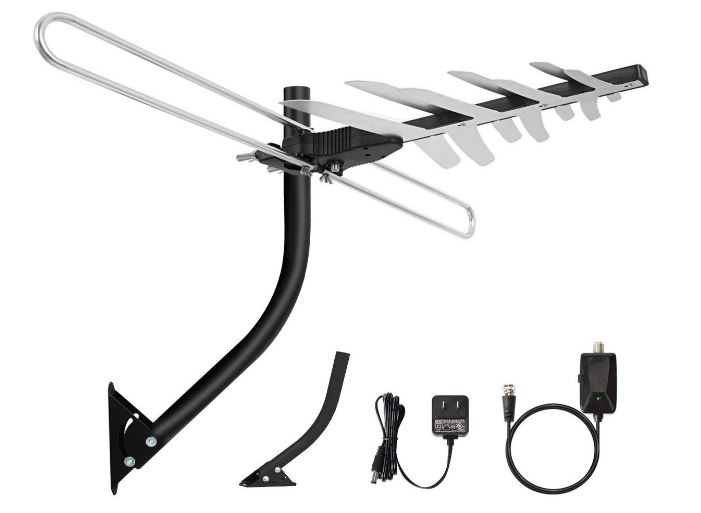 1byOne Amplified Antenna, best unidirectional amplified outdoor hdtv antenna