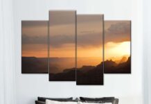 Dusk-Sunset Themed Wall ARTS