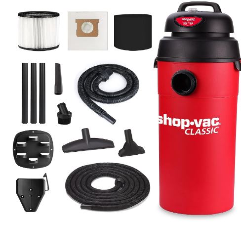 Shop-Vac 5 Gallon 5.5 Peak HP Wet-Dry Vacuum for dust collection