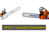Stihl vs. Husqvarna Chainsaws