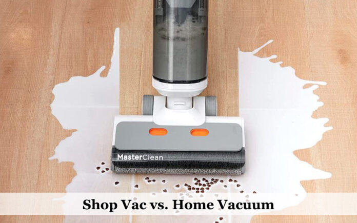 Shop Vac vs. Home Vacuum Difference